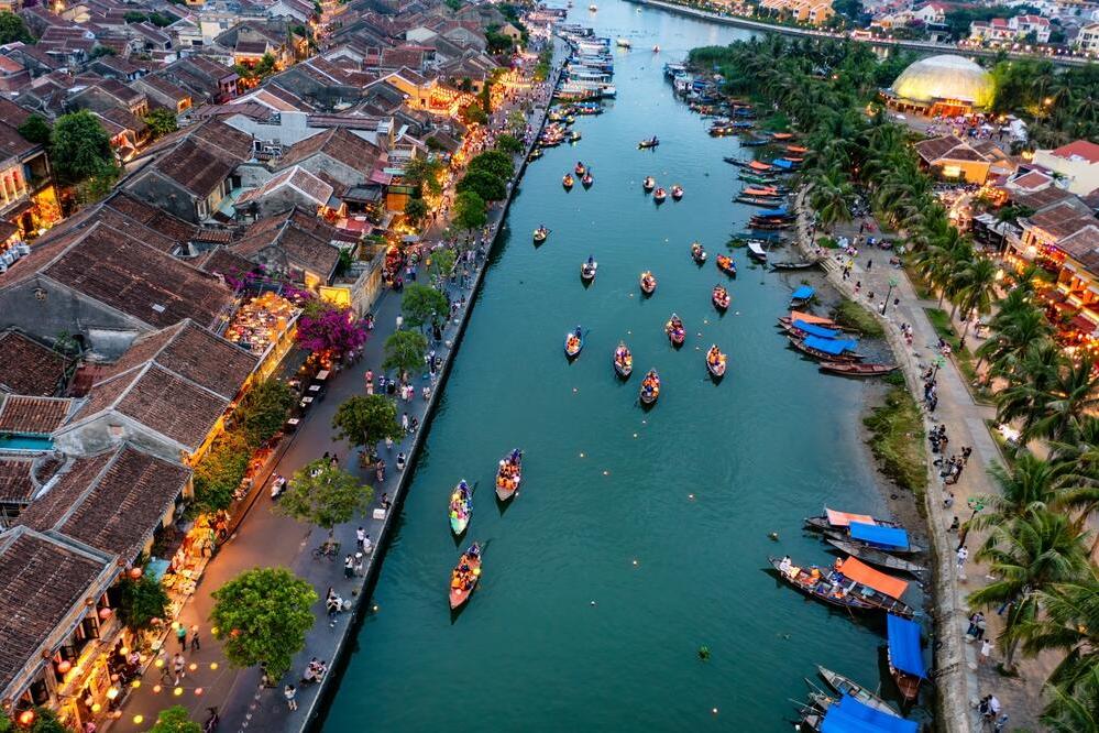 Luftaufnahme von Hoi An