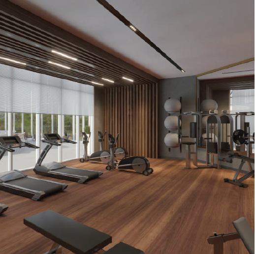 Fitnessbereich