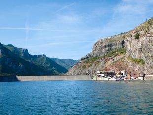 Staudamm am Koman See 