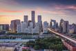 abendliche Skyline von Peking 