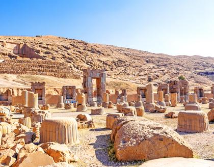 Ruinen in Persepolis