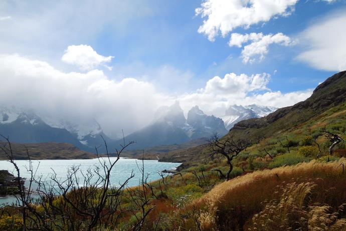 Berge und Seen im Torres del Paine