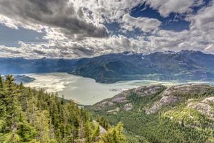 Blick auf Howe Sound