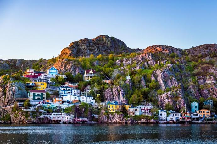 Blick auf St. John's