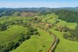 Bergpanorama der Usambara Bergregion
