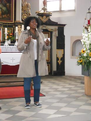 Gospelworkshop mit der mitreißenden Lerato Sebele