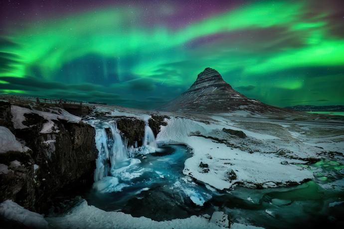 Die Polarlichter auf einer Island Reise