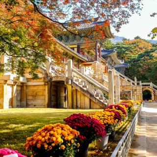 Suedkorea Bulguksa Tempel