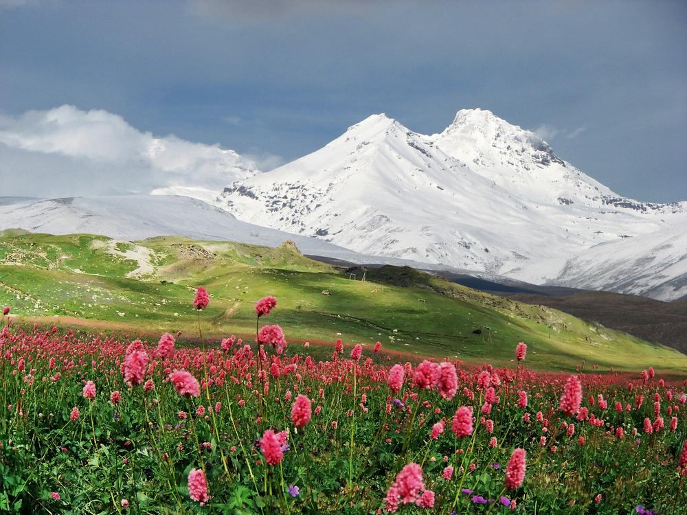 Berglandschaft im Kaukasus