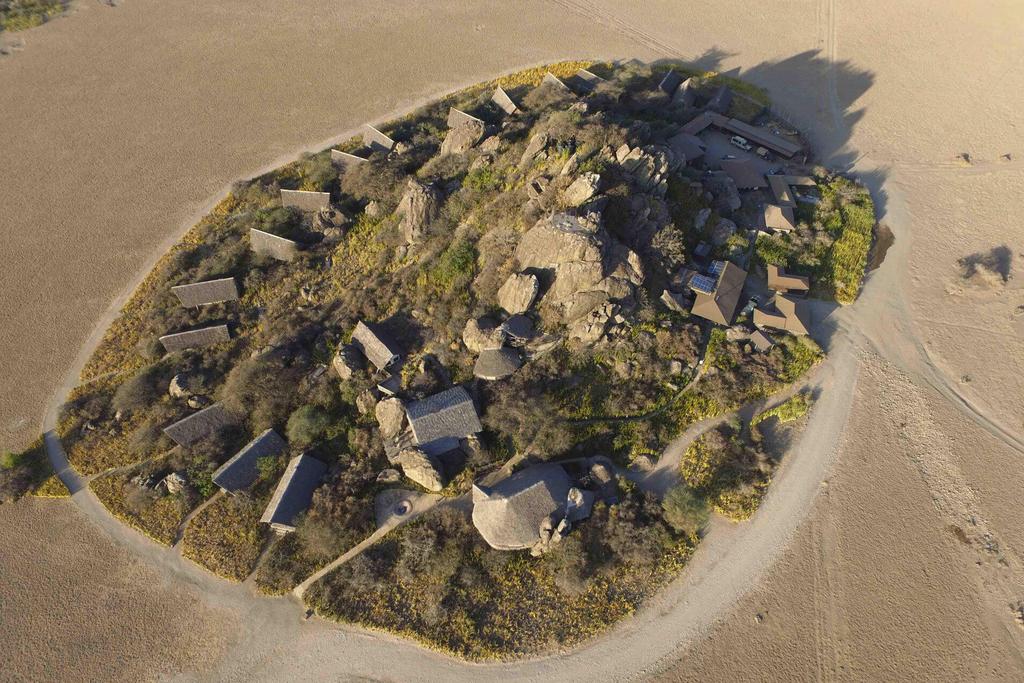 Olduvai Ndoge Camp von Oben