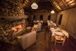 Restaurant mit Kamin