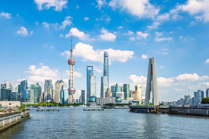 Skyline von Shanghai