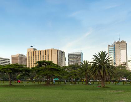 Skyline von Nairobi