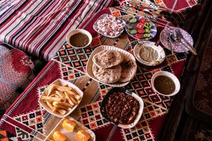 Traditionell ägyptisches Essen 