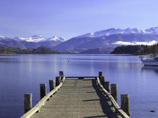 Steg zum Lake Wanaka