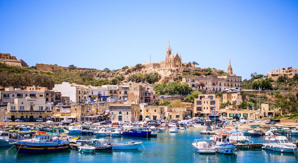 Traumhafter Ausblick auf Gozo