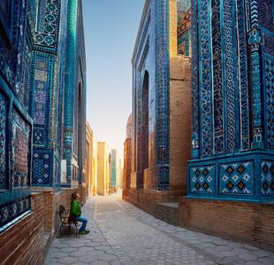 Shah-i-Zinda Komplex in Samarkand