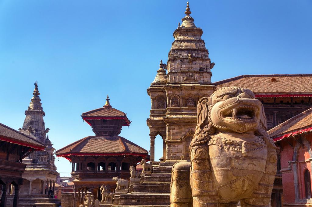 Historischer Tempel am Kathmandu Durbar Square