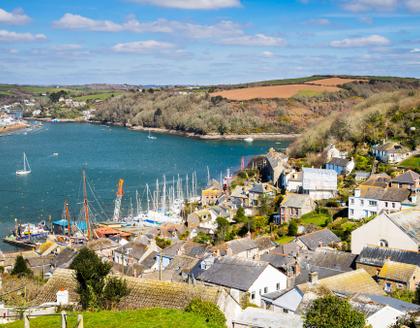 Blick auf Fowey