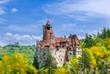Blick über die mittelalterliche Burg Bran