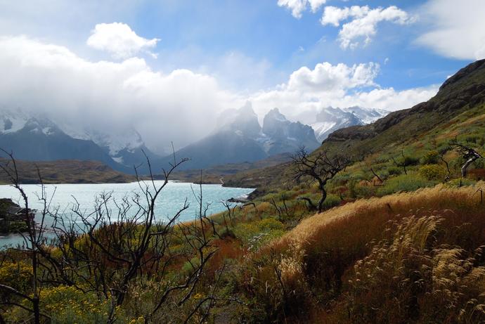 Berge und Seen im Torres del Paine