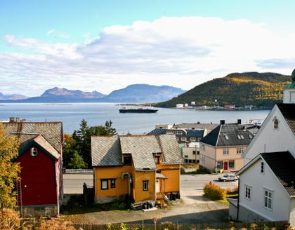 Blick über Harstad