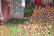 Fruchtstand auf einem Markt