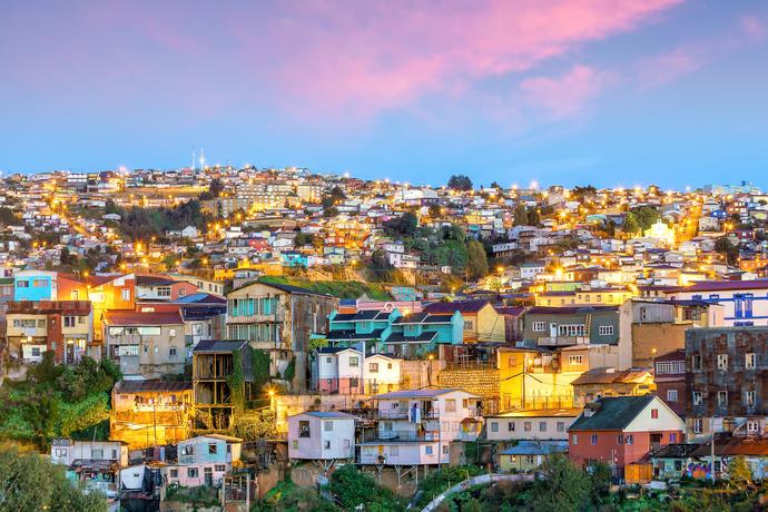 Historisches Viertel von Valparaiso