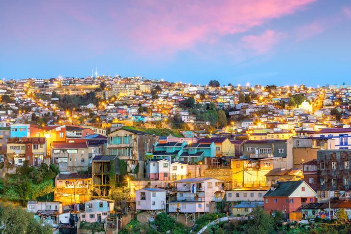 Historisches Viertel von Valparaiso