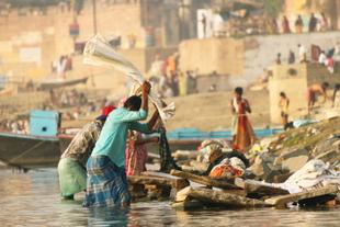 Männer in Varanasi