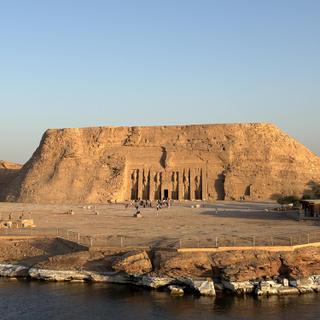 Blick auf den Kleinen Abu Simbel