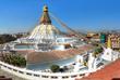 Boudhanath-Stupa, die größte buddhistische Stupa in Kathmandu