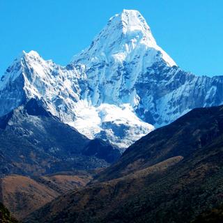 Gebirgsmassiv in Nepal