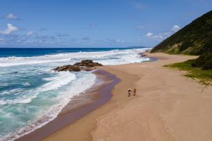 Strand in St. Lucia