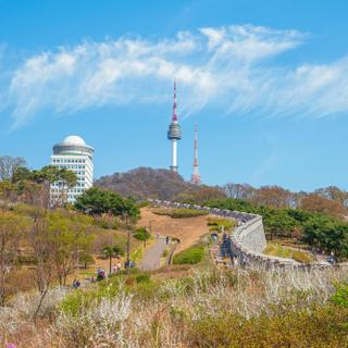 Namsan Park in Seoul 