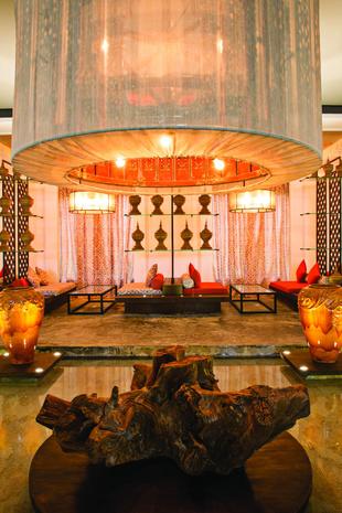 Sitzbereich Rose Garden Hotel