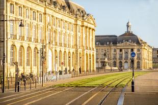 Häuserfassade in Bordeaux