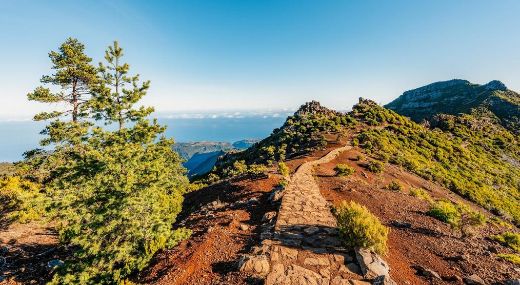 Wanderweg auf dem Pico do Arieiro bei einer 8 Tage Madeira Standortreise