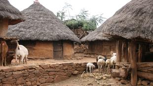 Konso Häuser