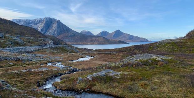 Landschaft bei Tromsø