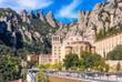 Felsformationen und Benediktinerkloster in Montserrat