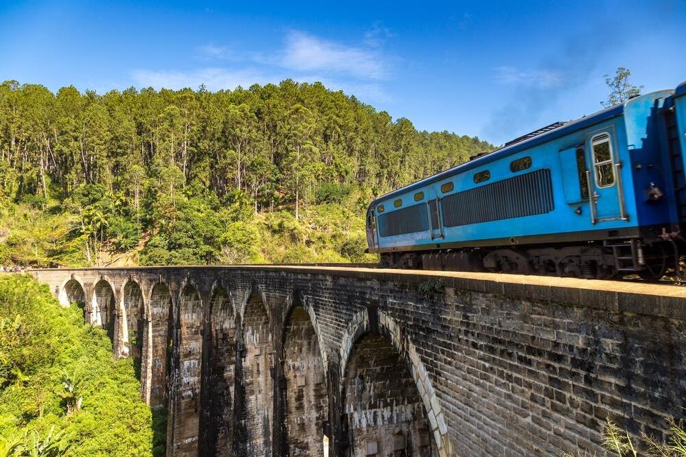 Zugfahrt nach Bandarawela