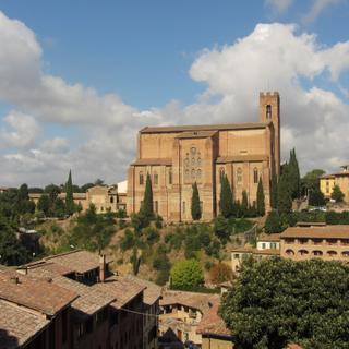 Blick auf Siena