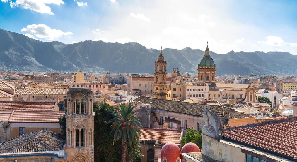 Stadtbild von Palermo