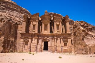 Antiker Tempel in Petra