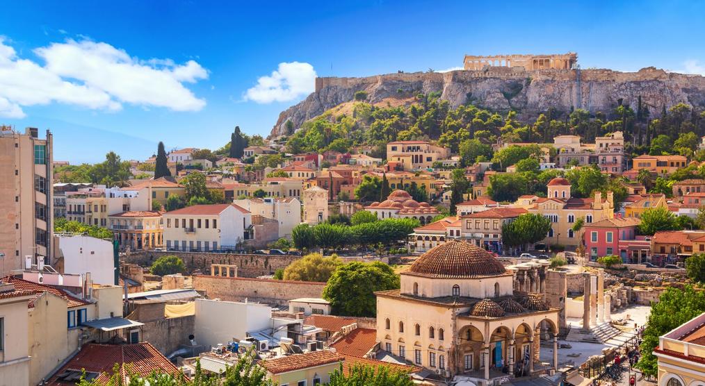 Skyline von Athen