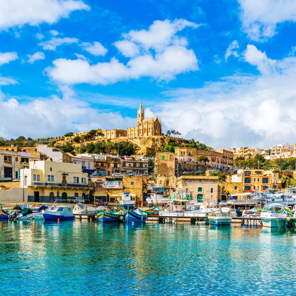 Blick auf Victoria Gozo