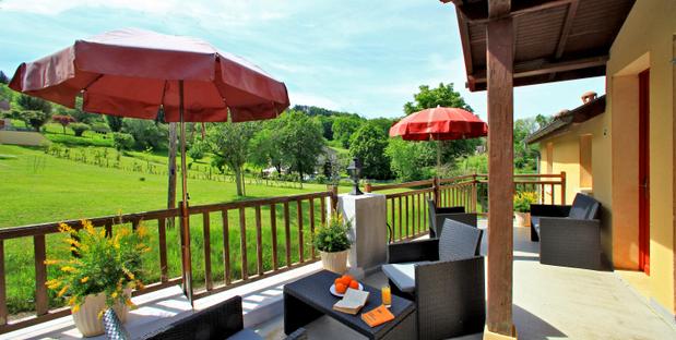 Terrasse mit Ausblick