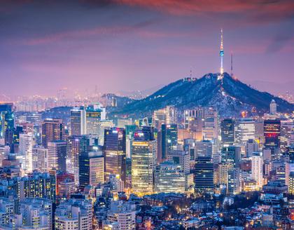 Skyline in Seoul 