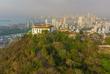 Kloster La Popa vor der Skyline von Cartagena 